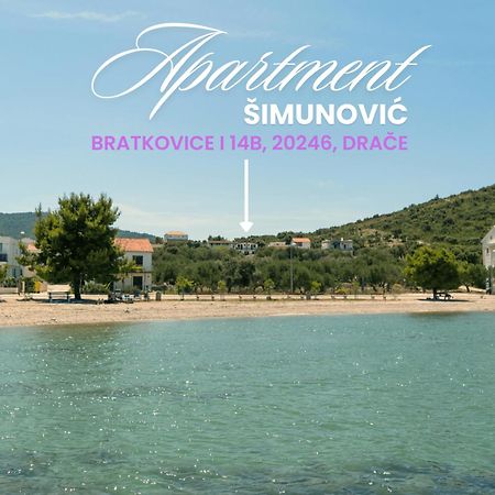 Apartment Simunovic Drače Eksteriør billede